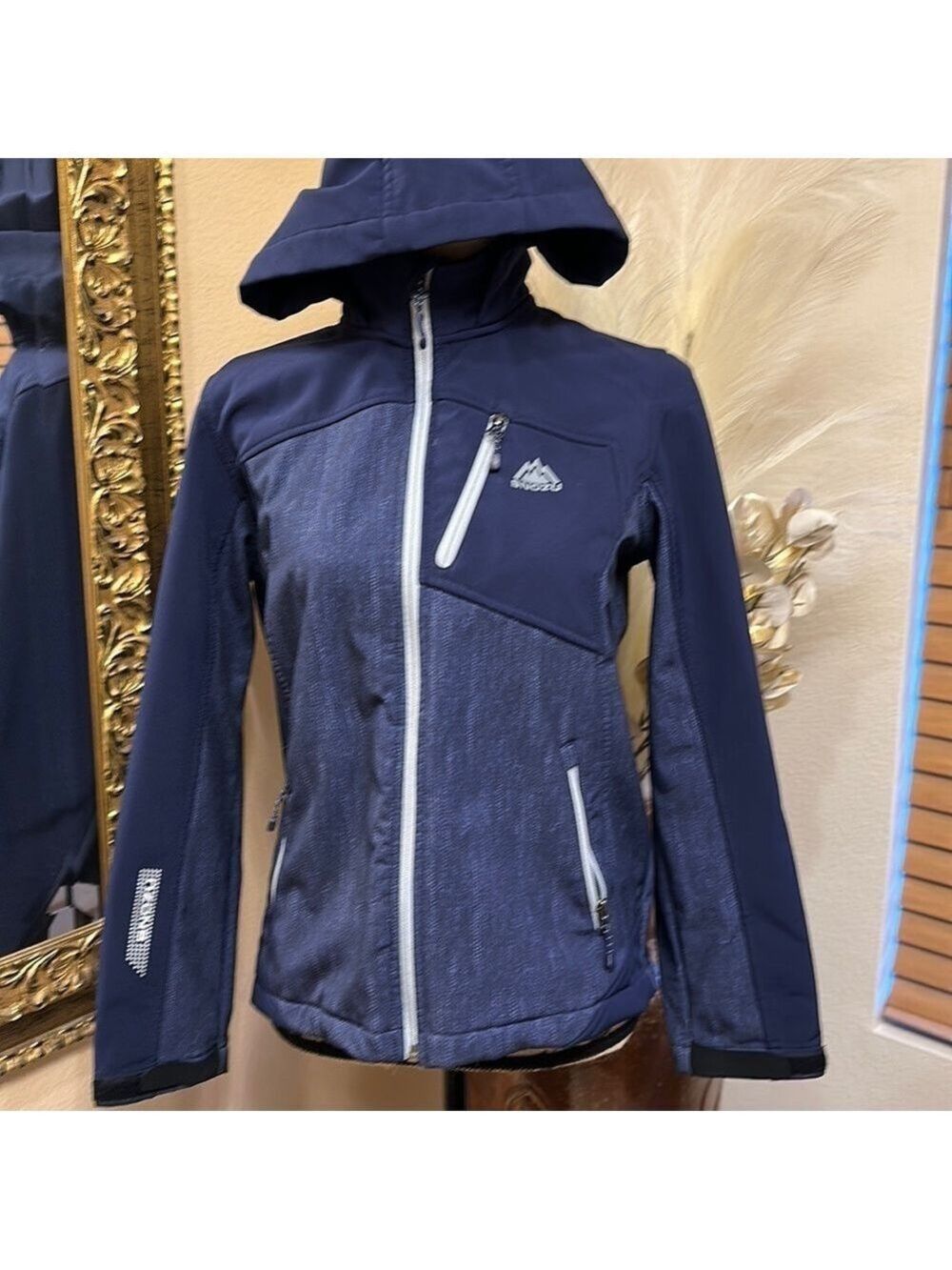 Snozu Kids Blue Jacket with Fleece Lining